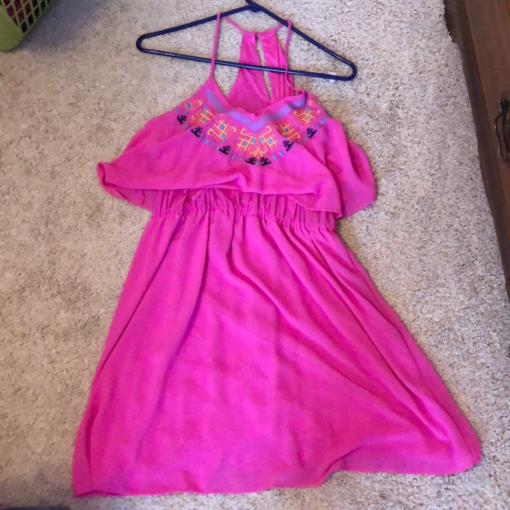 Magenta dress